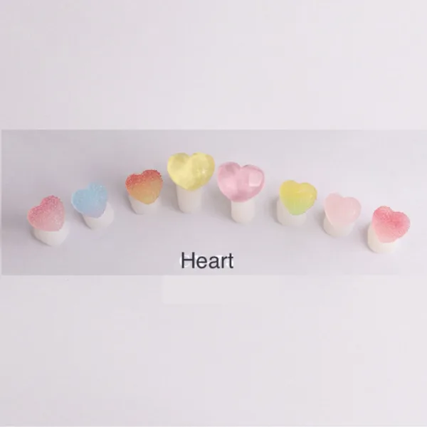 Silicone toe nail splitter tool DIY nail polish (Heart)