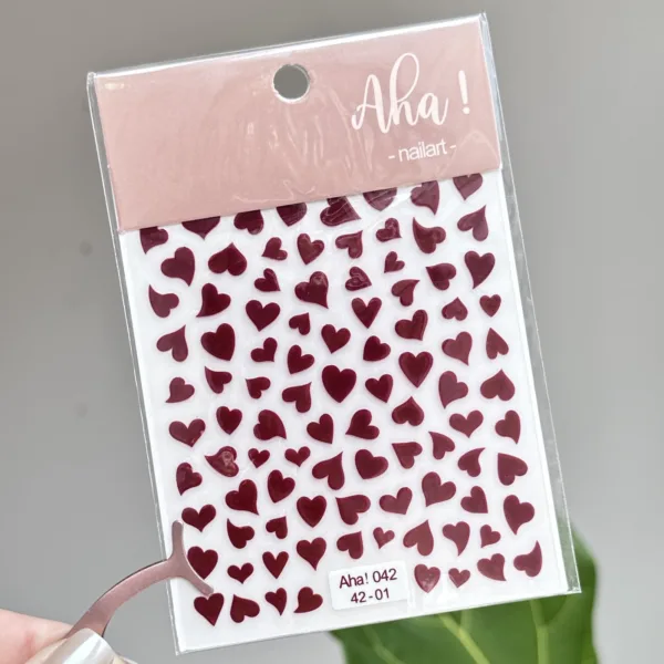 Nail Stickers DIY (Heart)